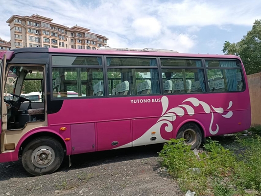 31 인승 미니 버스 유통 전방 엔진 버스 승객 밴 ZK6752D는 학교 버스를 사용했습니다