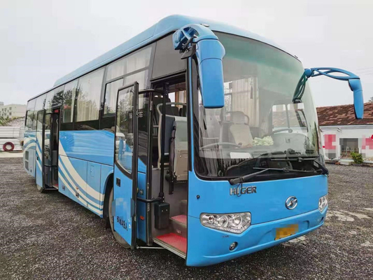 고급 코치는 더 높은 버스 KLQ6119 후미 엔진 투어 버스 49 자리 유차이 유럽 V형기관 180 kw를 사용했습니다
