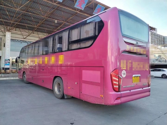 2017년 46 Seater는 양호한 상태의 Yutong 버스 ZK6128 디젤 엔진을 사용했습니다