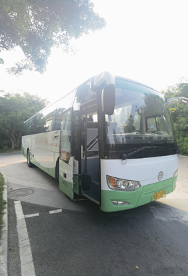 고급 대형 버스는 킹롱 50 좌석 르하드 라이하드 여객수송 3유로 디젤 엔진 버스를 사용했습니다