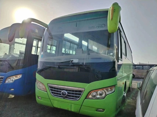 37 인승 코치 ZK6932d는 유통 버스 전방 엔진 RHD LHD 스티어링 관광 버스를 사용했습니다