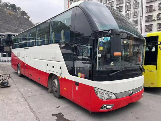 중고 버스 딜러 2017년 45 좌석 5유로 유통 Zk6122 에어백 중단 사용된 일반인 버스