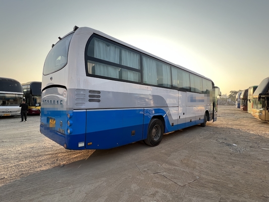 사용된 고급 버스 2014년 유통 Zk6120 사용된 일반인 버스 55 인승 버스 LHD 안내