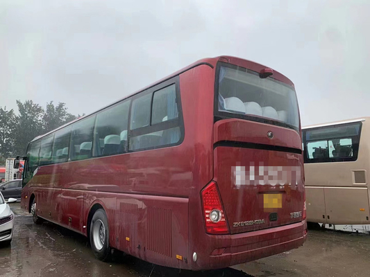 팔려고 내놓 2번째 손 학교 버스 2014년 55 인승 사용된 유통 버스 Zk6122 명품 버스