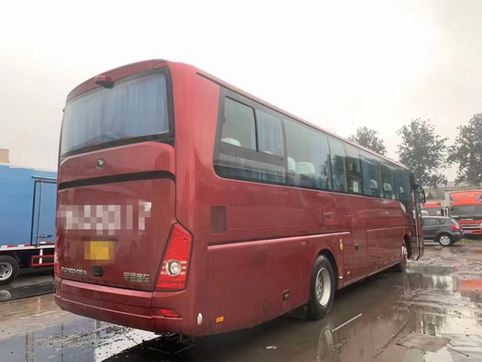 팔려고 내놓 2번째 손 학교 버스 2014년 55 인승 사용된 유통 버스 Zk6122 명품 버스