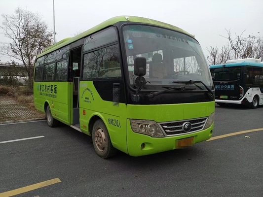 간접이 미니 버스 인승 년 ZK6729 버스 전방 엔진 사용된 공급 2015명 26명