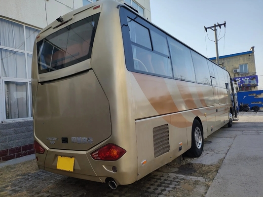 사용된 관광 버스 유차이 엔진 양여닫이 53 자리 12 미터 초침 즈홍통 버스 LCK6125