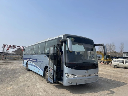 2번째 손 버스 2016년 사용된 킹롱 버스 XMQ6120 경청색 48 자리 유차이 엔진 12 미터