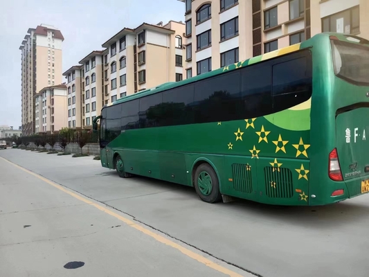 장거리 버스 55 자리 고급 코치 청색 2017년 수동 변속 초침 유통 버스 ZK6127