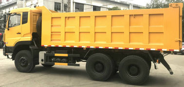 Dongfeng는 덤프 트럭 5600X2300X1200 차원 280L 연료 탱크 수용량을 사용했습니다
