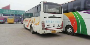 37의 좌석은 디젤 엔진 안전 에어백을 가진 YUTONG 버스 Yutong 상표를 사용했습니다