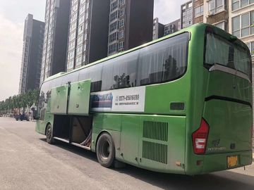2012 년 Yutong는 차 버스 61 좌석/높이 지붕 녹색에 의하여 사용된 상업적인 버스를 사용했습니다