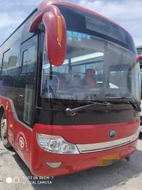 수동 변속 장치를 가진 68의 좌석이 빨간 디젤에 의하여 LHD에 의하여 사용된 Yutong 버스로 갑니다