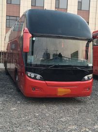 55 좌석 높이 빨간 2013 년을 조타하는 여행에 의하여 이용되는 여객 버스 KLQ6147 디젤 엔진 왼손