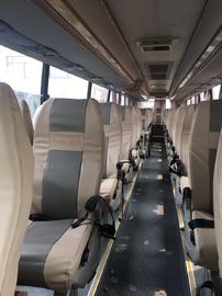 55 좌석 높이 빨간 2013 년을 조타하는 여행에 의하여 이용되는 여객 버스 KLQ6147 디젤 엔진 왼손