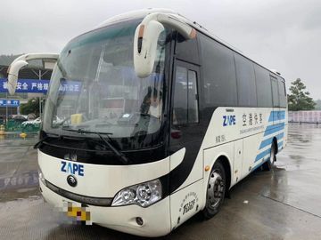 ZK6858 시리즈 Yutong 시 버스, 2015 년을 조타하는 백색 19 Seater 버스 디젤 엔진 왼손