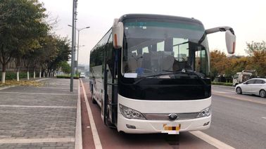 백색 색깔 11m 길이에 의하여 사용되는 Yutong 차 버스 51 좌석 Yuchai 엔진 2016 년