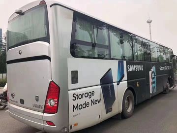 6122 유형 53 좌석이 디젤에 의하여 사용된 Yutong에 의하여 2014 년 YC 엔진에 의하여 남겨둔 드라이브 버스로 갑니다