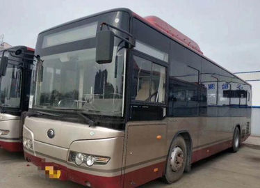 70개의 좌석 LHD는 Yutong 버스 CNG 도시 버스 19000KM 마일리지 관광 코치 버스를 사용했습니다.