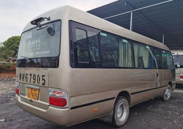 호화스러운 코스터 버스 22 좌석 2640mm 고도 4085mm 바퀴 기초를 가진 사용된 상업적인 버스