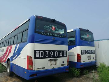 중고 Yutong 버스 ZK-6112D 53 좌석 110km/H 중고 코치 버스 앞 엔진