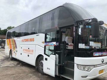 Yutong 중고 버스 ZK6122 양문형 에어백 100km/H Yutong 초침 코치 버스