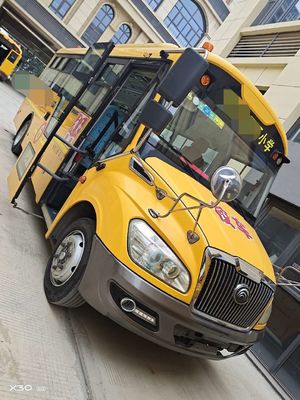 36개의 좌석 디젤 엔진 아이들 Yutong Zk6809는 학교 버스 좋은 소형 버스를 사용했습니다