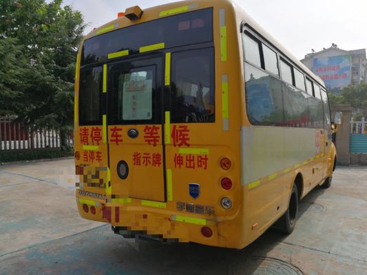95kw 디젤 엔진 2017년 36 좌석은 Yutong 버스 학교에 의하여 이용된 버스 Euro III 기준을 사용했습니다