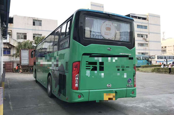 킹롱 디젤 엔진 2016년 녹색 고급 191kW 51 자리는 투어 버스를 사용했습니다