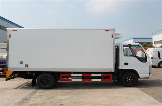 2 문 100P 72kw 디젤 98km/H 냉장 트럭 의료 자재 다중 모델 다중 브랜드