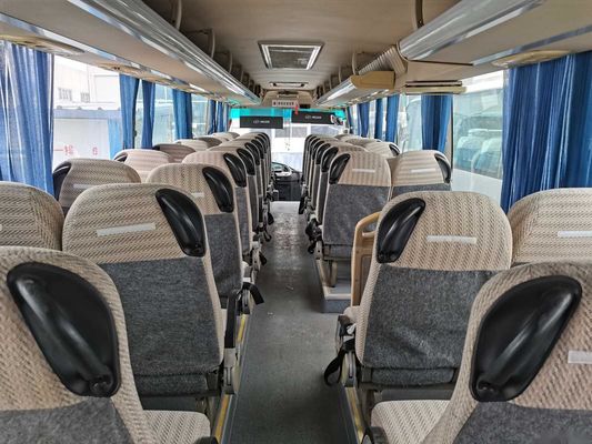 12m 에어백 섀시 KLQ6125 53 좌석 사용 Higer 버스 유로 III 코치 버스