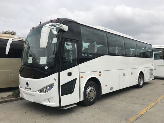 새로운 션롱 대형 버스 SLK6102CNG 35 자리 오른손은 디젤 엔진과 새로운 관광객 버스를 운전합니다
