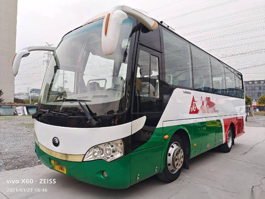 사용된 유통 버스 ZK6808 35 좌석 유차이 엔진 147 kw 일반인 버스 낮은 킬로미터