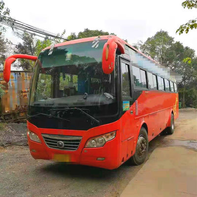 44곳 자리는 유통 ZK6102D 버스 사용된 대형 버스 2014년 전방 엔진 스티어링 LHD 디젤 엔진을 이용했습니다