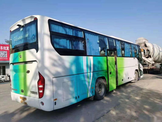 사용된 유통 버스 ZK6110은 48대 자리 양여닫이 유차이 후미 엔진 낮은 킬로미터 사용된 투어 버스를 조종하여 떠났습니다