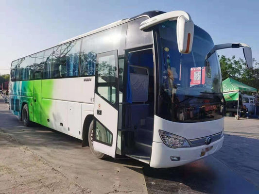 사용된 유통 버스 ZK6110은 48대 자리 양여닫이 유차이 후미 엔진 낮은 킬로미터 사용된 투어 버스를 조종하여 떠났습니다