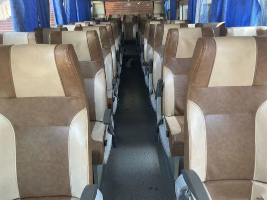 중고 Sunlong 버스 SLK6873 39 좌석 2016 후방 디젤 엔진 스틸 섀시 Yuchai 162kw 아프리카 용 중고 코치 버스
