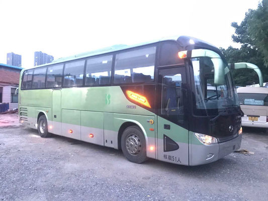 킹롱 버스 양여닫이는 코치 버스 51 자리 에어백 샤시 XMQ6113 유차이 후미 엔진을 이용했습니다