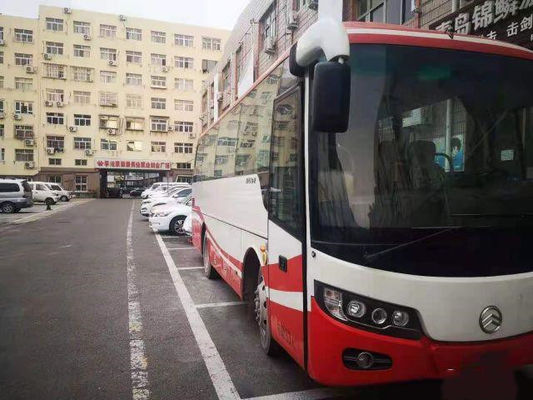 중고 골든 드래곤 버스 XML6757 중고 투어 버스 33석 2016 Yuchai 후방 엔진 127kw 유로 IV 고품질 코치 버스