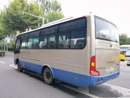 사용된 Yutong 소형 버스 ZK6752D Yuchai 앞 엔진 좋은 여객 코치 30 좌석 103kw