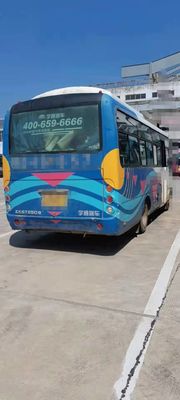 중고 미니 버스 판매 19 석 새해 짧은 버스 근처 판매 중고 Yutong 버스 ZK6729D 앞 엔진 코치