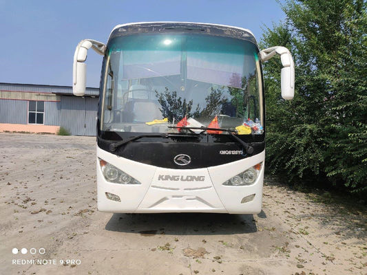 Kinglong 55 Seats Leaf Spring Suspension XMQ6126 Used Shuttle City Passager Coach Bus For Sale