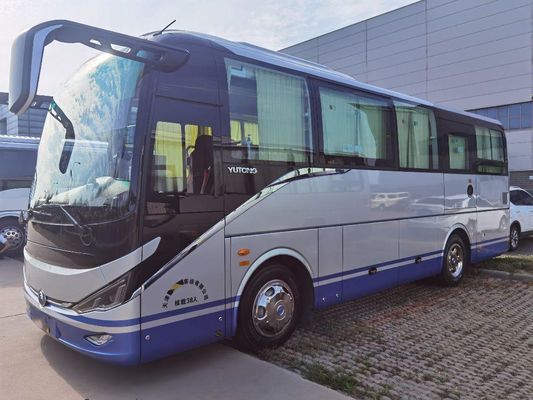 중고 버스 Yutong ZK6907 TV가 장착된 고급 코치 가솔린 엔진 중국 전기 버스