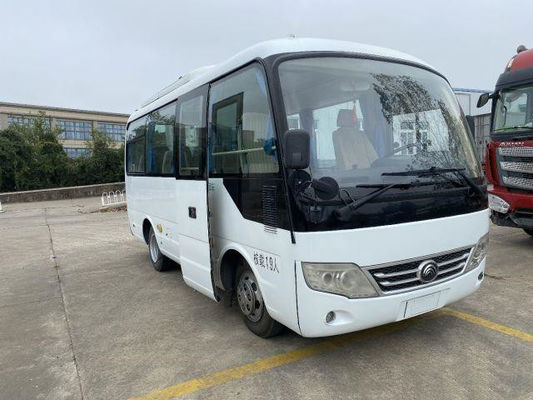 Yutong 소형 버스 ZK6609D Kinglong 버스는 19개의 좌석 Yuchai 엔진 대우 버스 가격 좋은 상태를 분해합니다