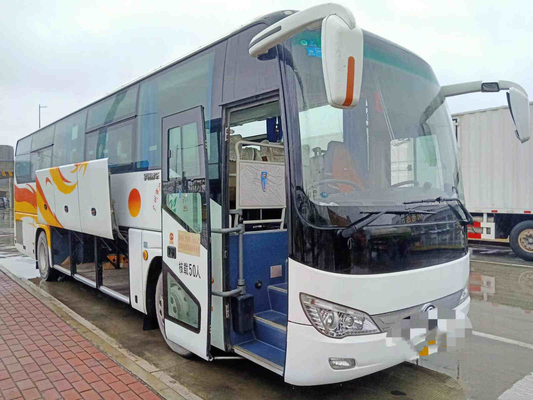 Yutong 럭셔리 ZK6119 중고 버스 50석 2017년 에어백 섀시