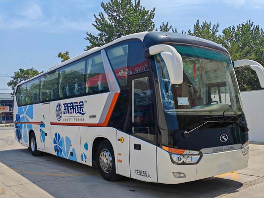 품질  Used King Long Coaches XMQ6129 Airbag Suspension 2016 Year 55 Seats 2 Passenger Doors LHD/RHD Luggage 공장