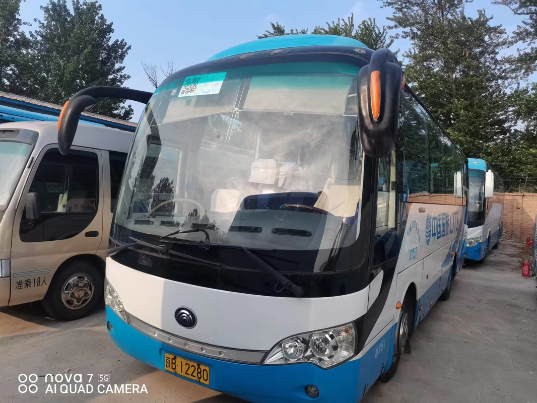 35곳 자리는 교통을 위한 디젤 엔진을 조종하는 유통 버스 ZK6858 작은 RHD를 사용했습니다