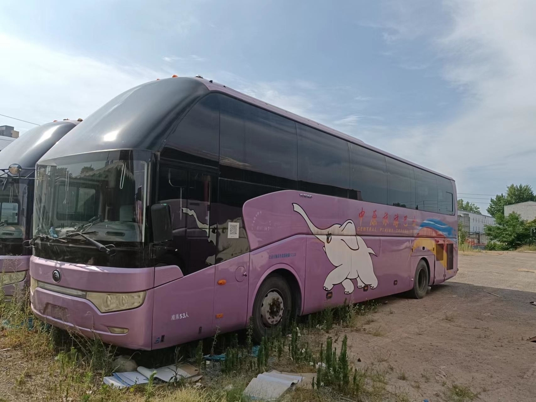 53 자리 RHD LHD는 대형 버스 후미 엔진 유통 Zk6122 웨이차이 WP.10 247 kw 양여닫이를 사용했습니다