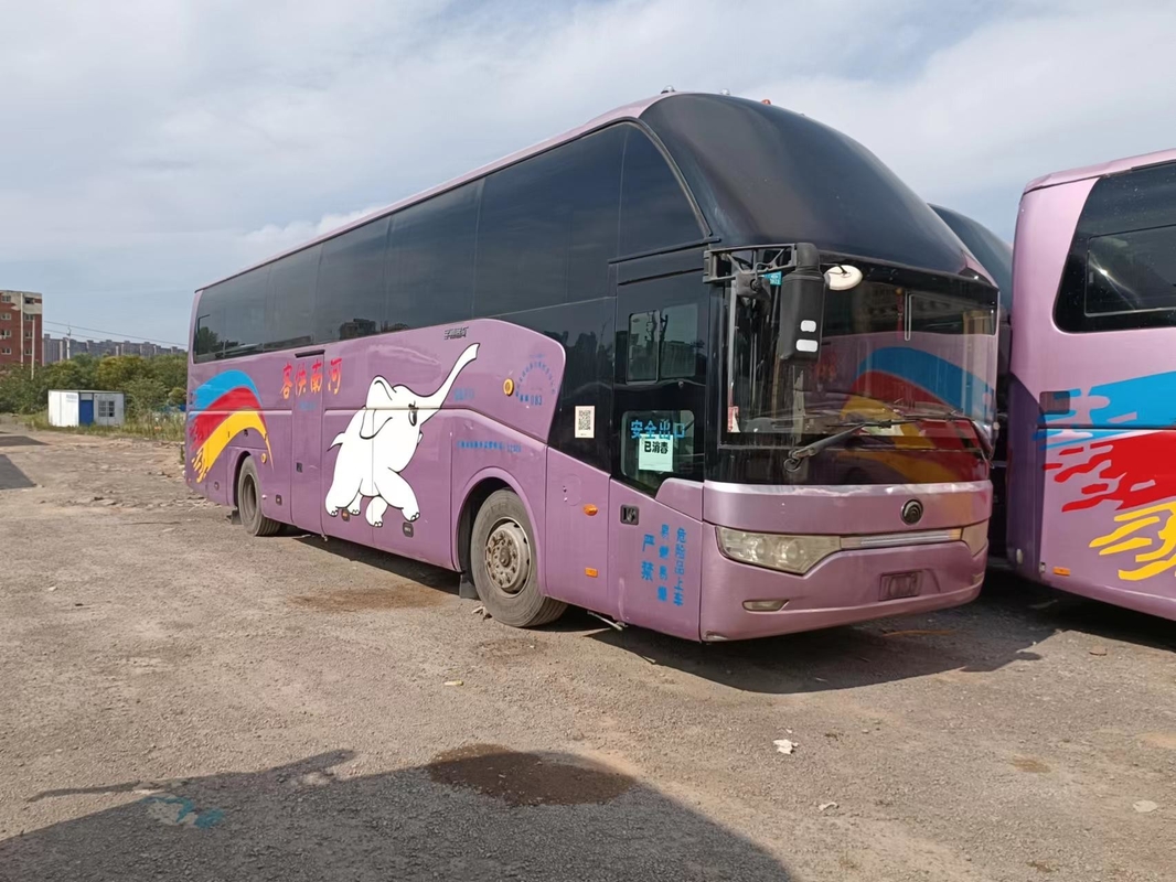 53 자리 RHD LHD는 대형 버스 후미 엔진 유통 Zk6122 웨이차이 WP.10 247 kw 양여닫이를 사용했습니다