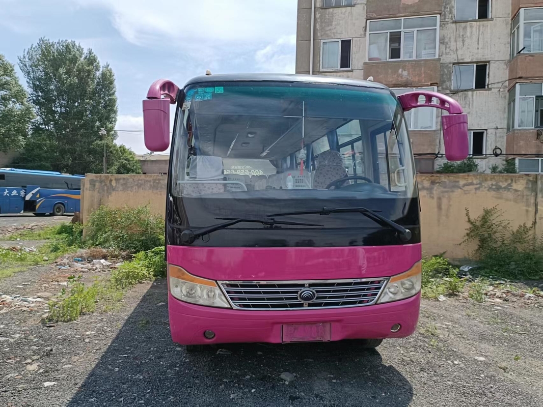 31 인승 미니 버스 유통 전방 엔진 버스 승객 밴 ZK6752D는 학교 버스를 사용했습니다